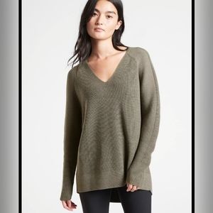 Athleta Switchback Pullover Sweater